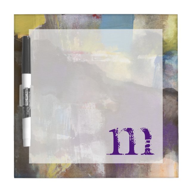 Monogram | Calm Interlude Dry-Erase Board (Front)