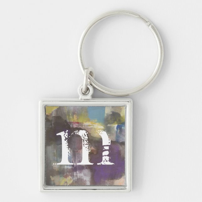 Monogram | Calm Interlude Keychain (Front)