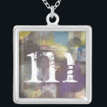 Monogram | Calm Interlude Silver Plated Necklace<br><div class="desc">Modern</div>