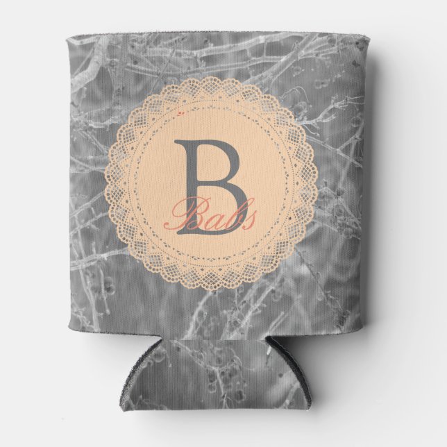Monogram Can Cooler (Front)