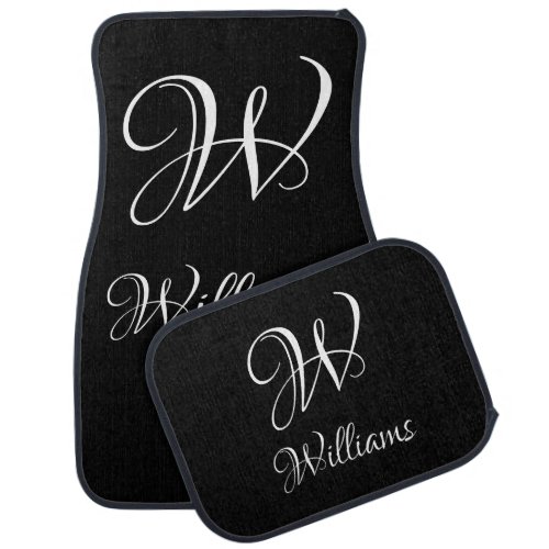 Monogram Car Floor Mat