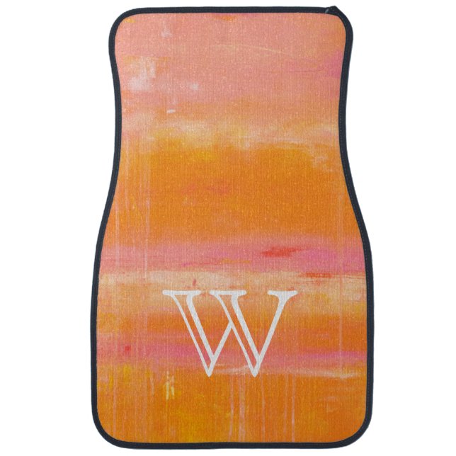 Monogram | Caribbean Sky Car Floor Mat (Front)