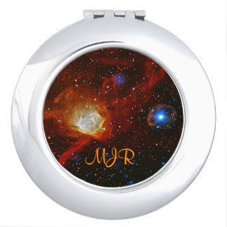Monogram Celestial Bauble - SXP1062 space picture Compact Mirror