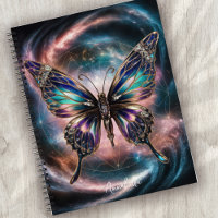 Monogram Celestial Butterfly Notebook