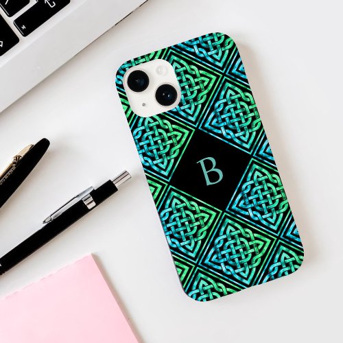 Monogram Celtic Knot iPhone 14 Case