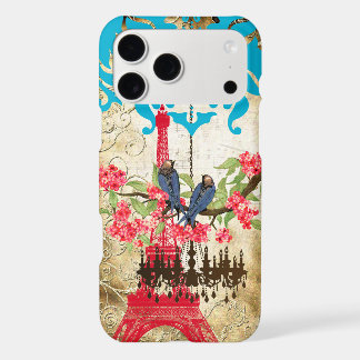 Monogram Cherry Blossom Bird Chandelier iPhone 17 Pro Max Case