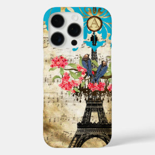 Monogram Cherry Blossom Love Bird Chandelier iPhone 16 Pro Case