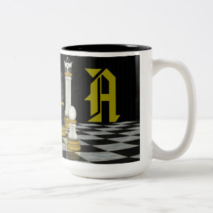 Monogram Chess Player Mug