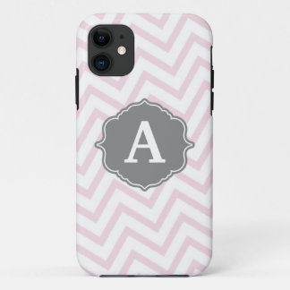 Monogram Chevron Case