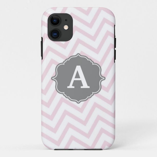 Monogram Chevron Case (Back)