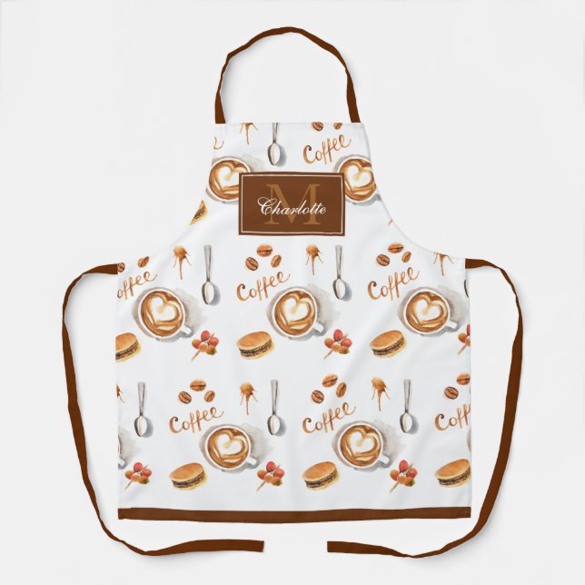 Monogram Chic Apron (Front)