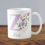 Monogram &amp; Christian Name Coffee Mug at Zazzle
