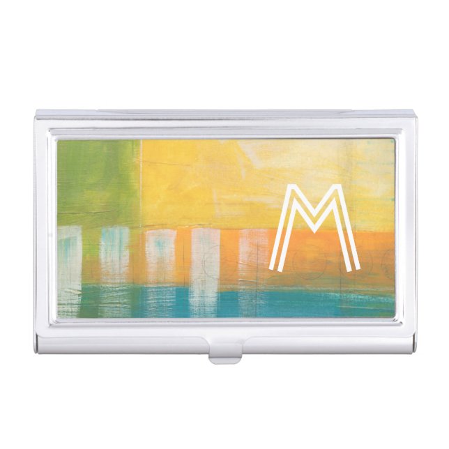 Monogram | Citrus Fields I Case For Business Cards (Front)