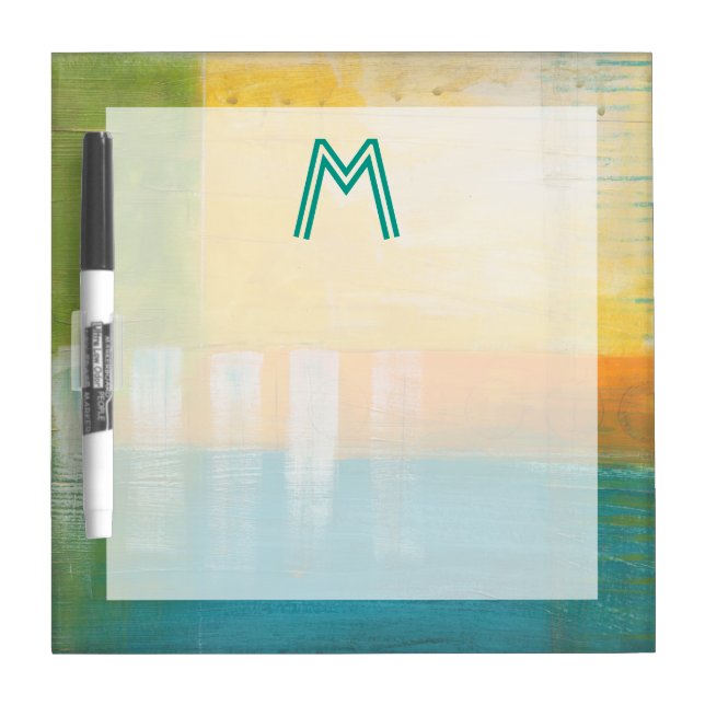 Monogram | Citrus Fields I Dry-Erase Board (Front)