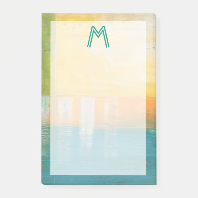 Monogram | Citrus Fields I Post-it Notes (Front)