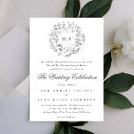 Monogram Classic Botanical Florals Wedding Invitation<br><div class="desc">Monogram Classic Botanical Florals Wedding Invitation

ANY QUERIES PLEASE DON'T HESITATE TO CONTACT ME.</div>