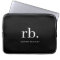 Monogram Classic Elegant Minimal Black and White