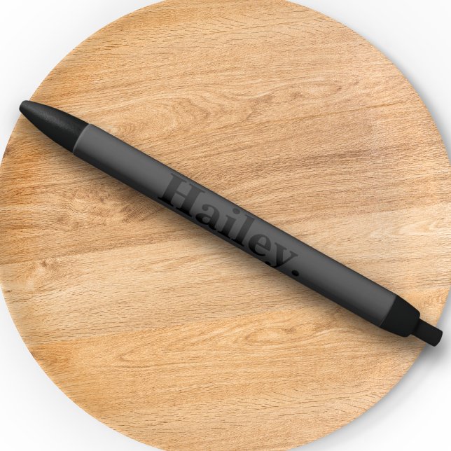 Monogram Classic Elegant Minimal Typography Name Pen (Creator Uploaded)