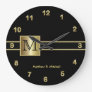 Monogram Classy Executive Large Clock