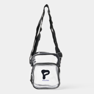 Monogram Clear Stadium Bag | Initial P & PALOMA
