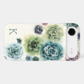 Monogram | Cluster of Succulents Case-Mate Samsung Galaxy Case (Back (Horizontal))
