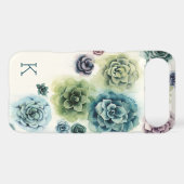 Monogram | Cluster of Succulents Case-Mate Samsung Galaxy Case (Back (Horizontal))