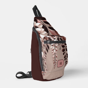 Monogram Cocoa Rose Wisteria Harmony Sling Bag
