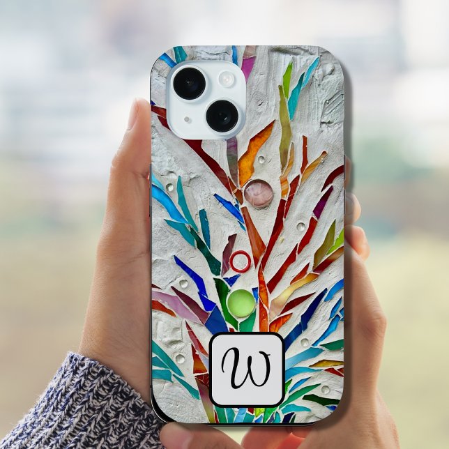 Monogram Colorful  Case-Mate iPhone Case (Creator Uploaded)