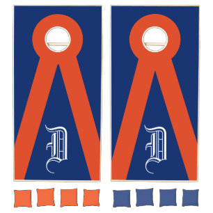 Monogram Cornhole Set