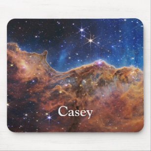 Monogram Cosmic Cliffs Carina Nebula Telescope Mouse Pad