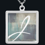 Monogram | Crossfade I Silver Plated Necklace<br><div class="desc">Home Décor</div>