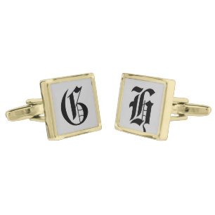 Monogram Cufflinks