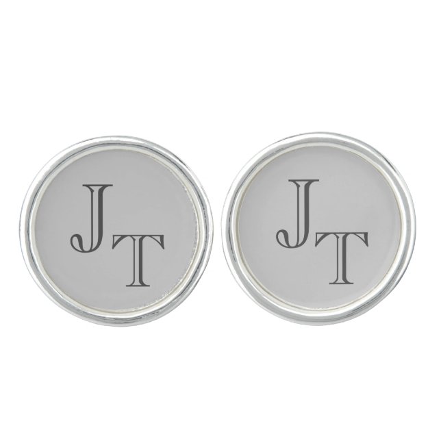 Monogram Cufflinks (Front)