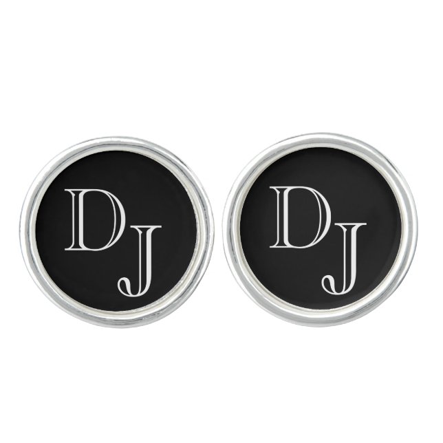 Monogram Cufflinks (Front)