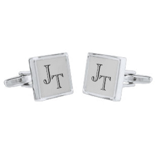 Monogram Cufflinks