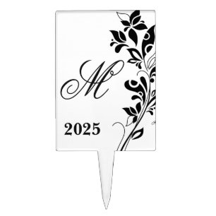 Monogram Custom Cake Topper