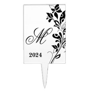 Monogram Custom Cake Topper