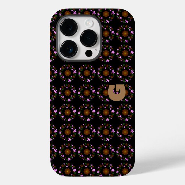  Monogram Customize Home Decor Case-Mate iPhone Case (Back)