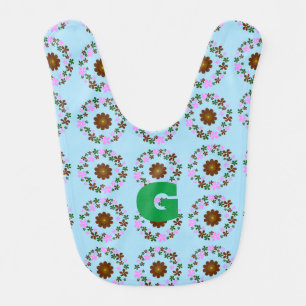 Monogram Customize Wedding Home Decor Baby Bib