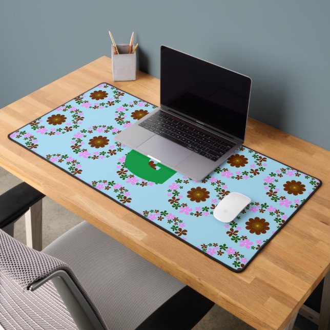 Monogram Customize Wedding Home Decor Desk Mat (Office 2)