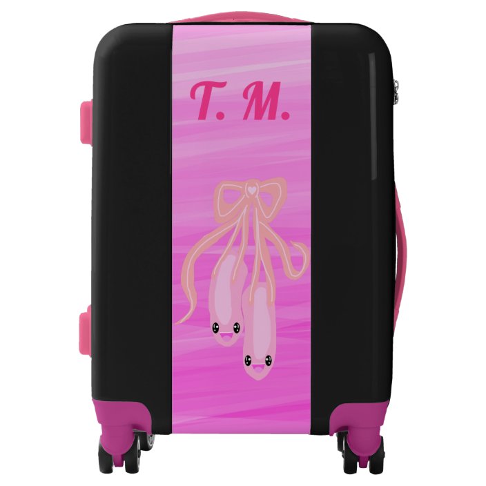 ombre unicorn suitcase