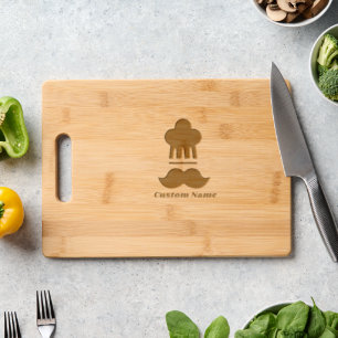 Monogram Cutting Board - Personalized Chef Gift