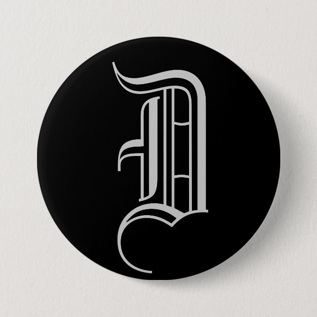 MONOGRAM "D" BUTTON (Front)