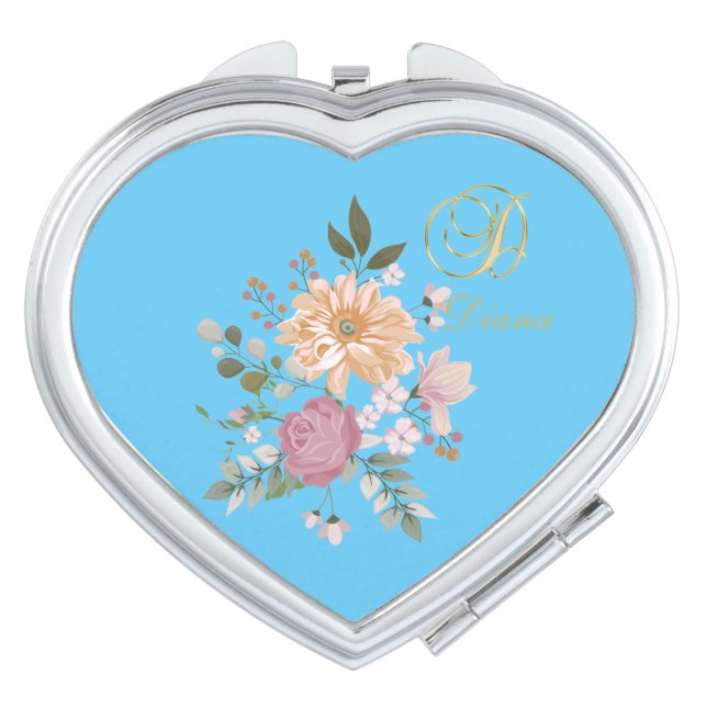 Monogram D Compact Mirror (Front)