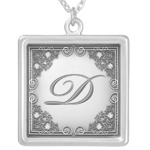 Monogram "D" Necklace