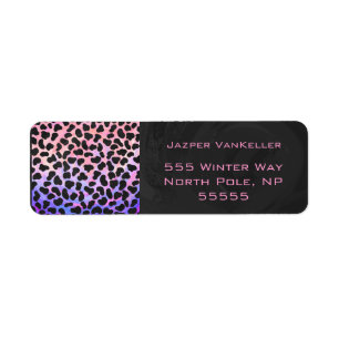 Monogram Dalmatian Black and Pink Label