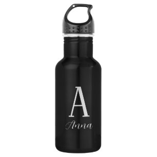 Monogram Dark Autumn vibe Stainless Steel Water Bottle