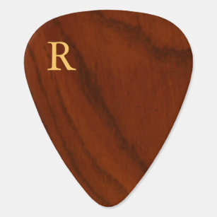 dark wood guitar picks guitar accessories zazzle