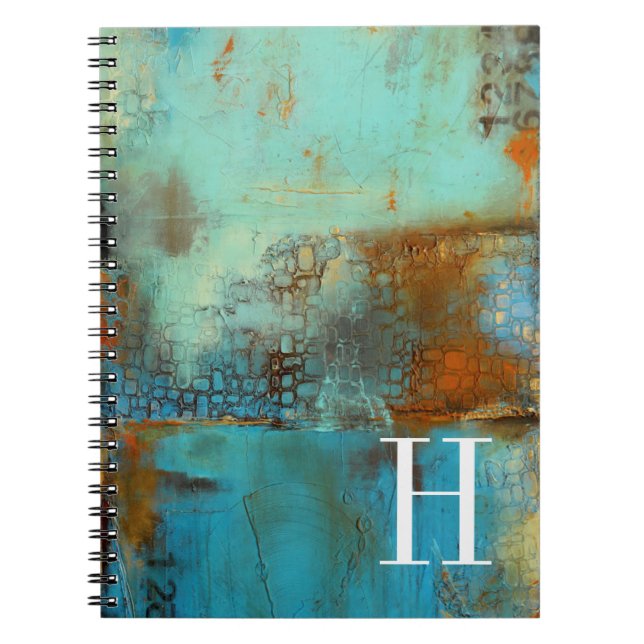 Monogram | Deja Blue Notebook (Front)