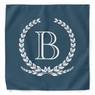 Monogram design bandana